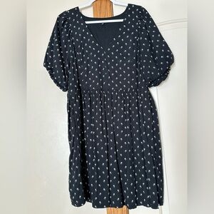 Madewell Puff Sleeve Dress